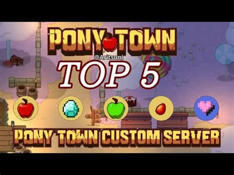 ponytown servers|pony town custom server is.